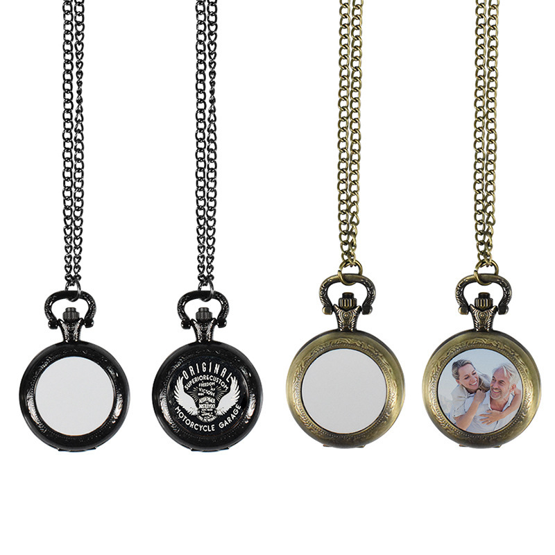 Ladies Fashion Watch - Custom Vintage Metal Pocket Watch Pendant