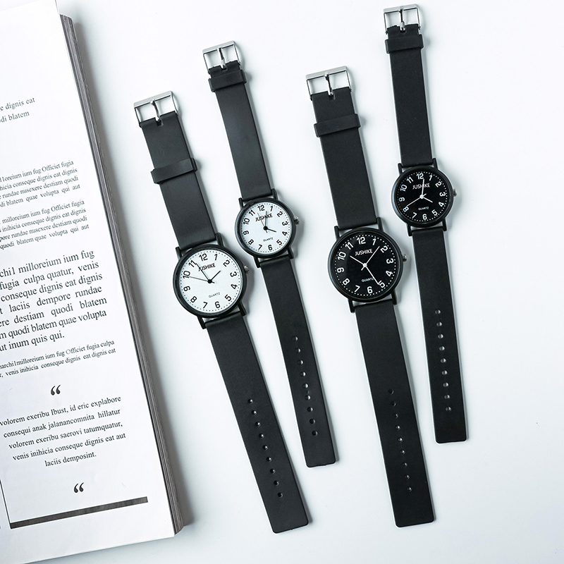 Ladies Fashion Watch - Simple Black Watch Quartz Watches for