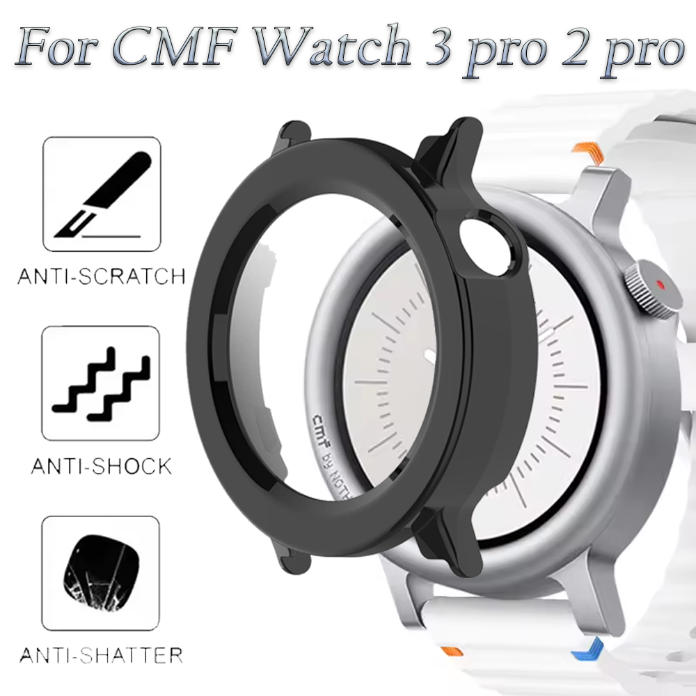 HD PC Case+Glass for Nothing C - Smartwatch Nothing Watches recension och pris