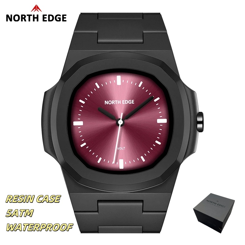 NORTH EDGE Watch for Man New V - Waterproof Diving Watch recension och pris