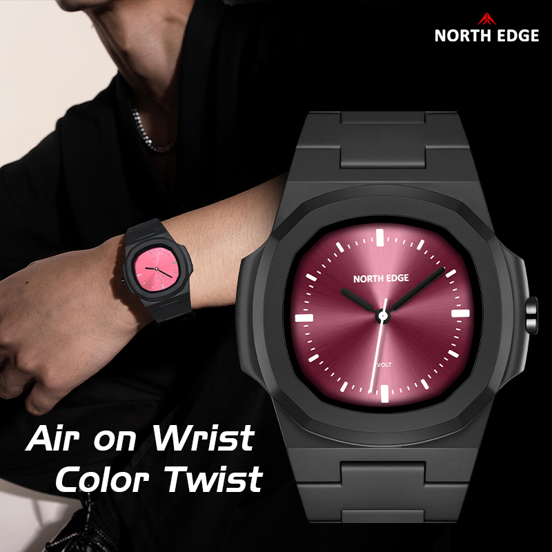 NORTH EDGE Watch for Man New V - Waterproof Diving Watch recension och pris