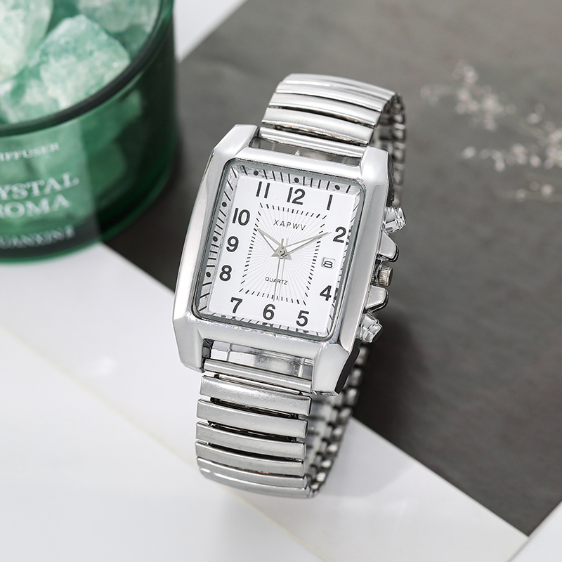 Square Men's Watch Elastic Ban - Watch Winder Single recension och pris