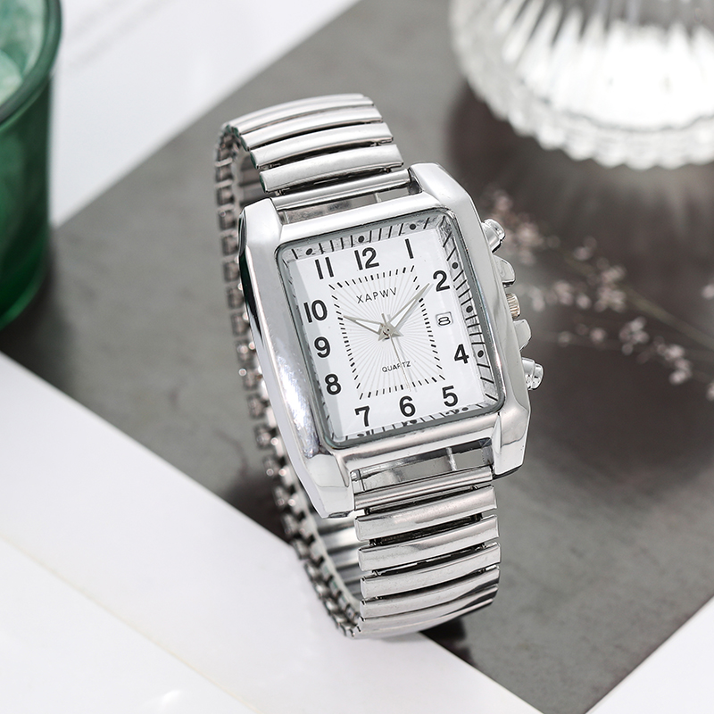 Square Men's Watch Elastic Ban - Watch Winder Single recension och pris