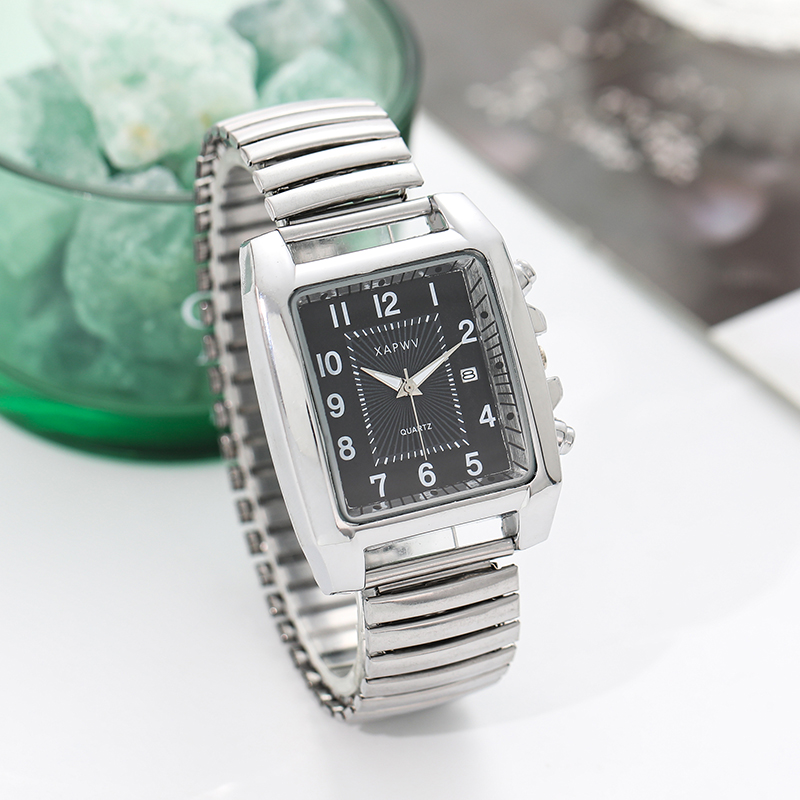 Square Men's Watch Elastic Ban - Watch Winder Single recension och pris
