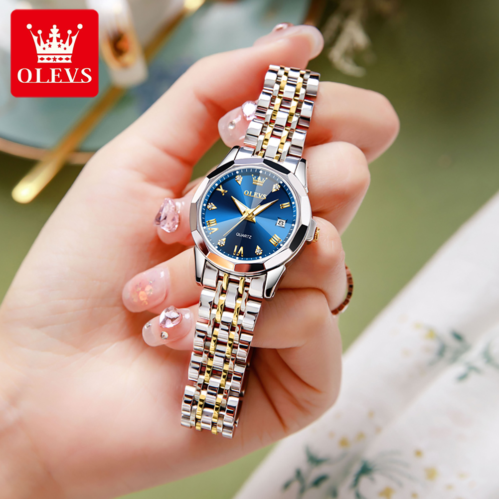 OLEVS 9931 Original Women's Wa - Waterproof Diving Watch recension och pris