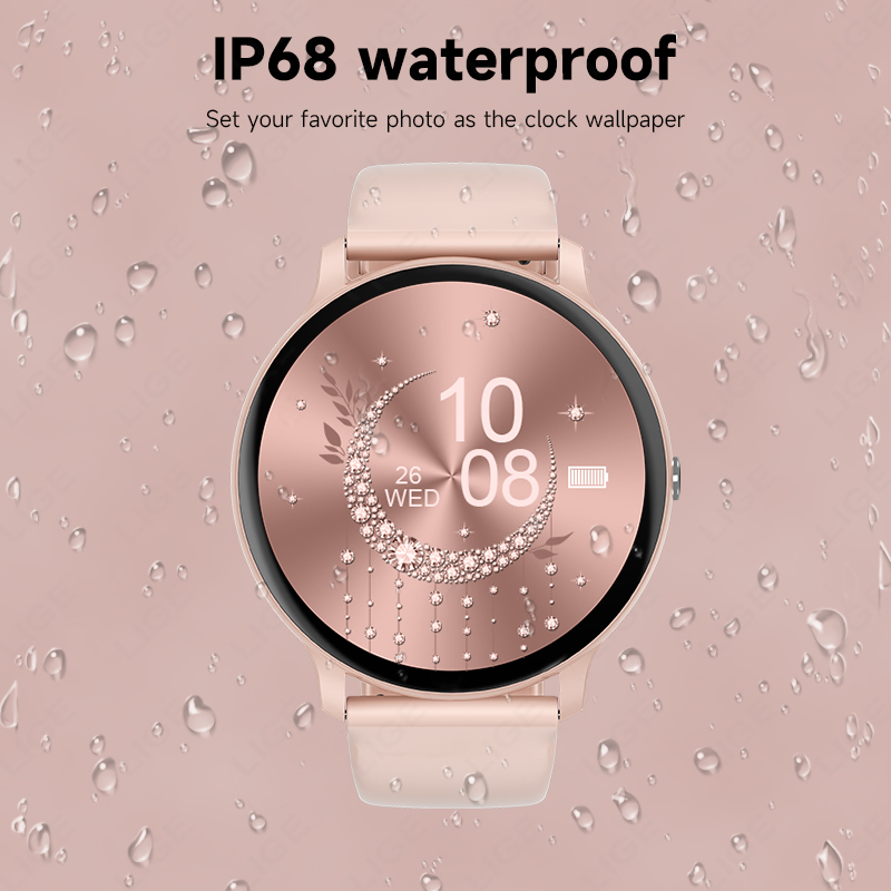 LIGE Smart Watch Women Men Blu - Smartwatch Ladies Watches For Women recension och pris