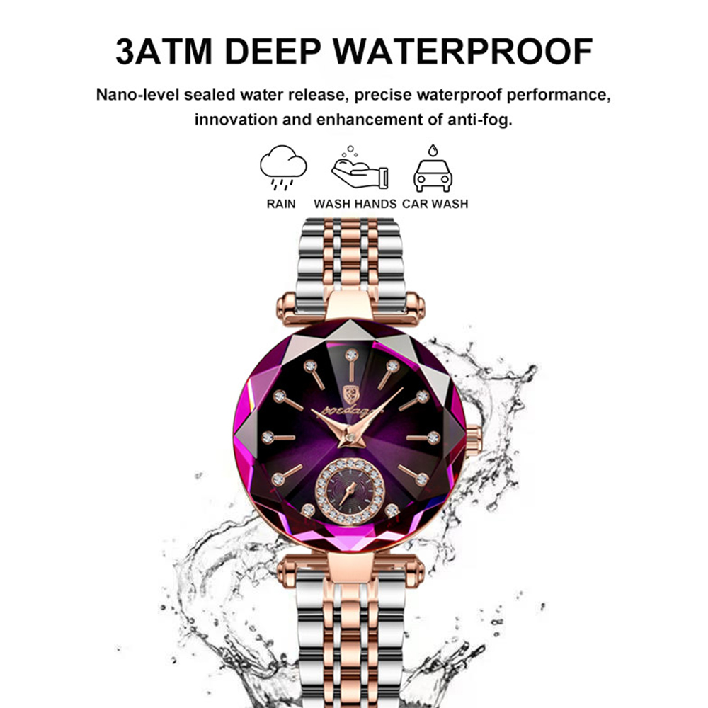 POEDAGAR Luxury Brand Ladies W - Waterproof Diving Watch recension och pris