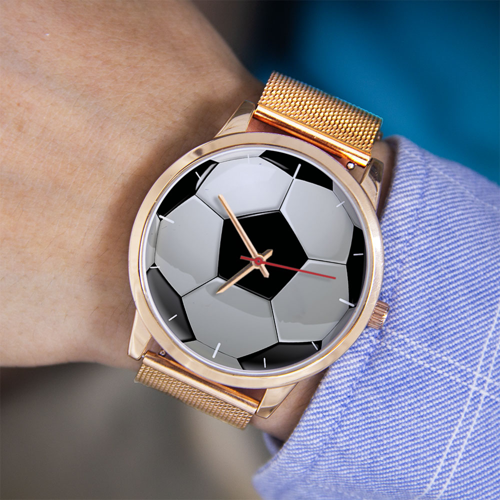 Football Soccer Design Fans Si - Ladies Fashion Watch recension och pris