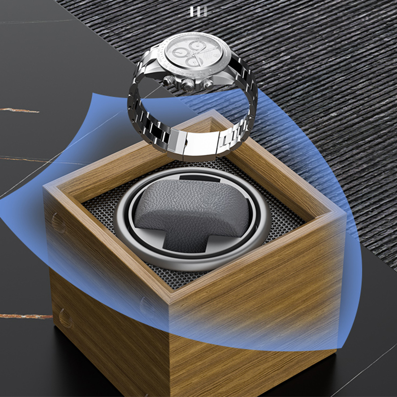 IBBETON Luxury Brand Wood Watc - Watch Winder Single recension och pris