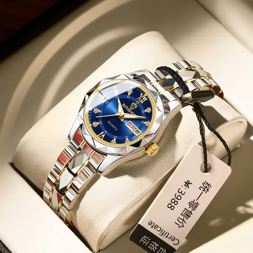 BINBOND New 2522 Fashionable W - Waterproof Diving Watch recension och pris
