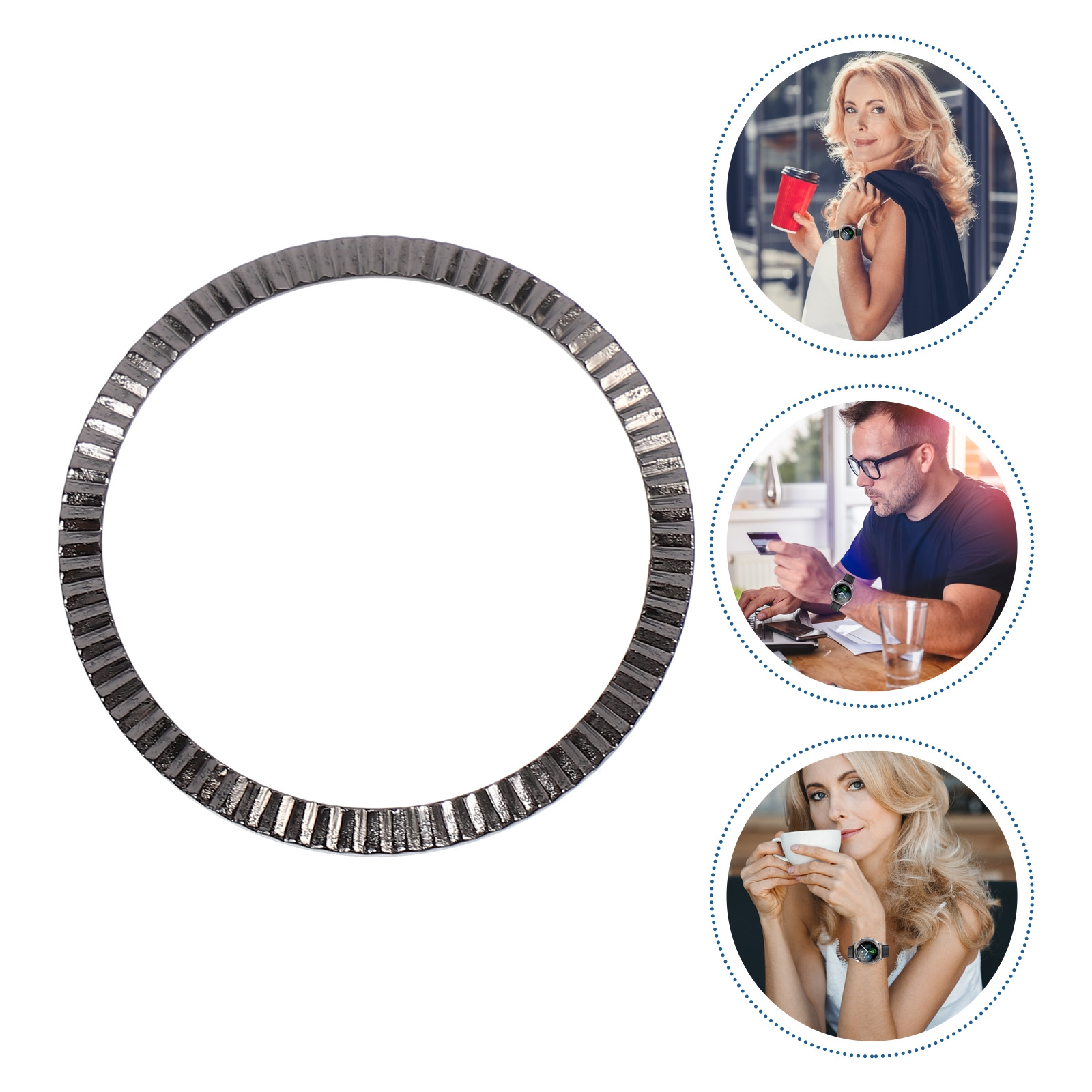 1Pcs Modern Wave Texture Watch - Kids Watches Not Smartwatch recension och pris