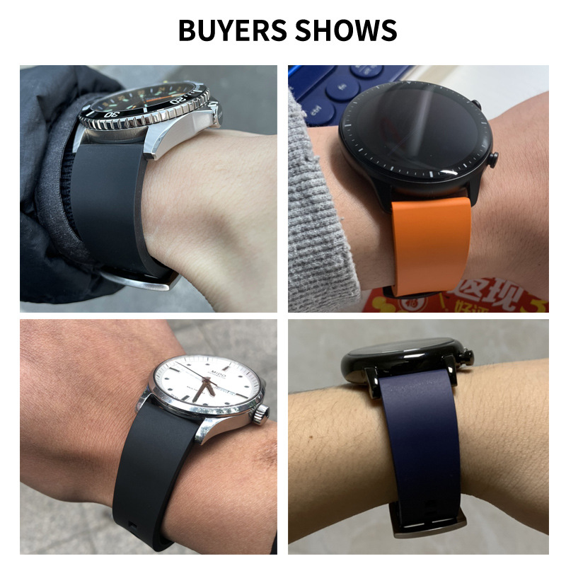 19/20/21/22/24mm Rubber Watch  - Tissot Watches Smartwatch recension och pris