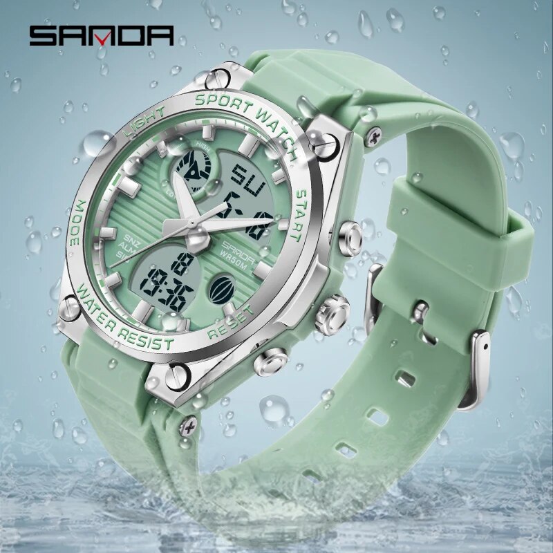 SANDA Brand G Style LED Digita - Waterproof Diving Watch recension och pris