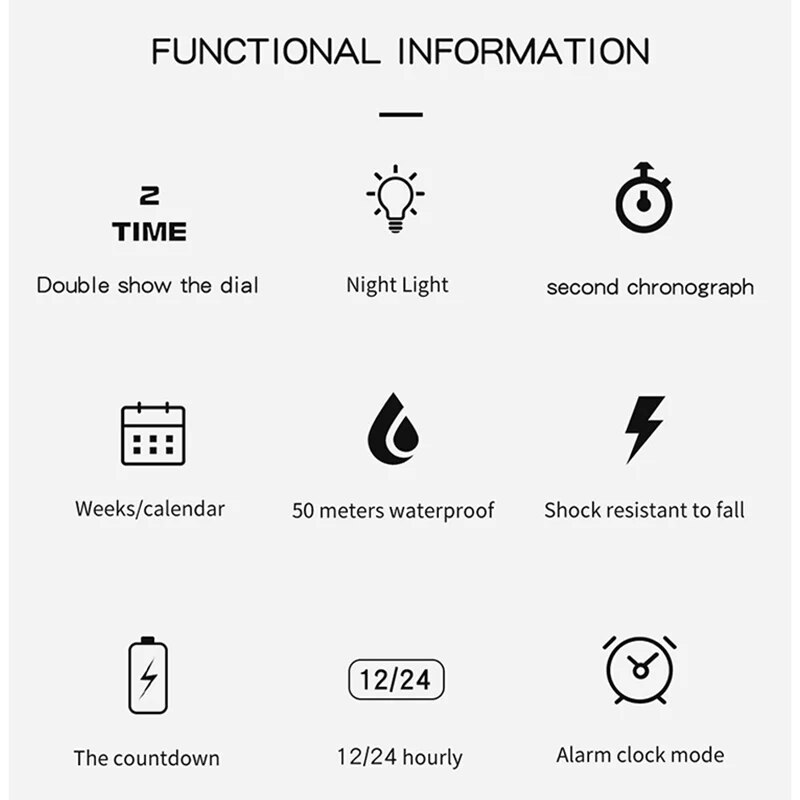 SANDA Brand G Style LED Digita - Waterproof Diving Watch recension och pris