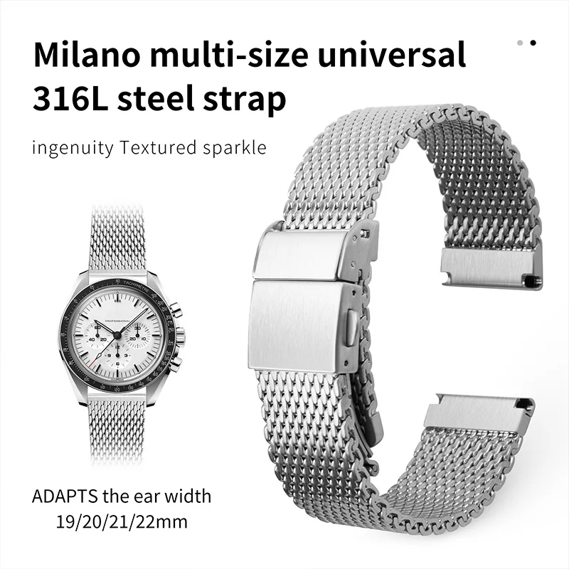 Woven Mesh Milanese 316L Stain - Tissot Watches Smartwatch recension och pris
