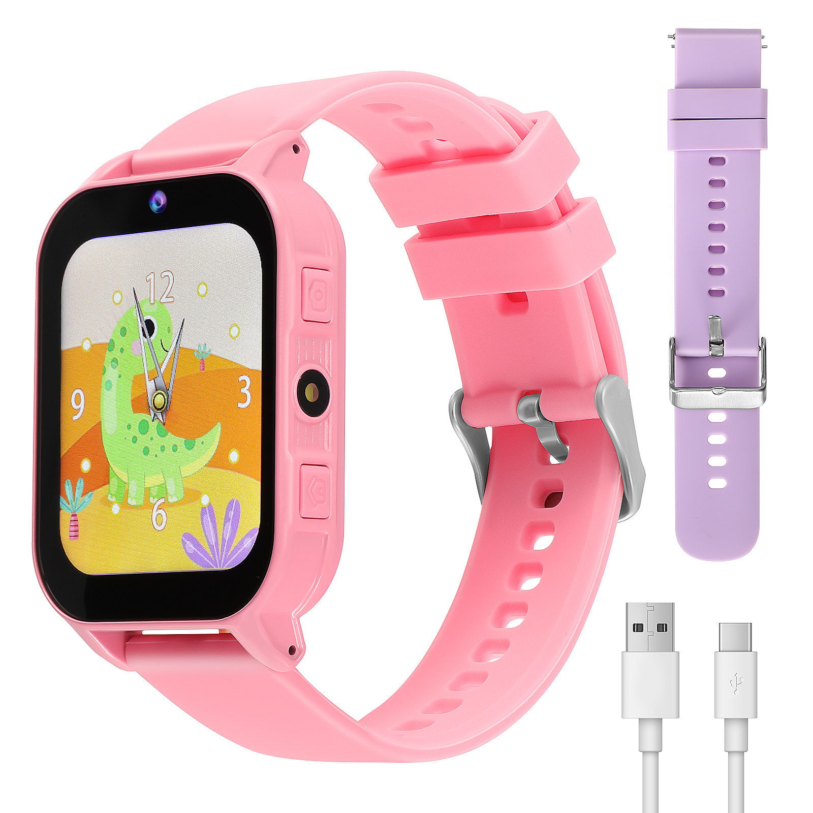 Kids Smart Watch with Games Di - Smartwatch Pink Watches For Kids recension och pris
