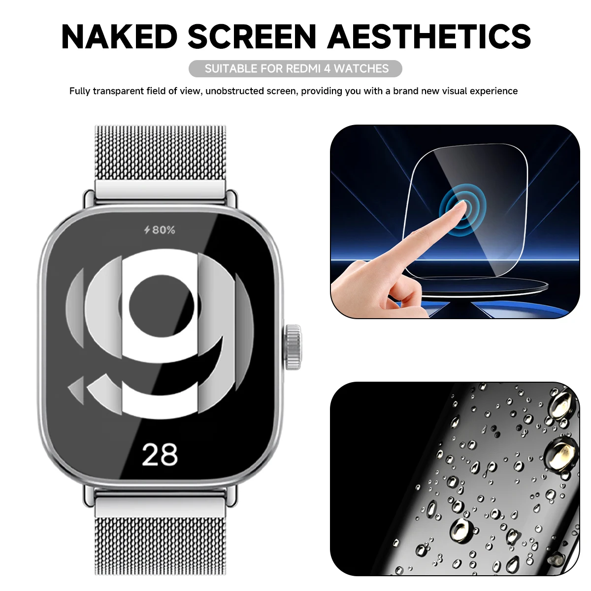Tempered Glass for Xiaomi Redm - Watch Redmi recension och pris