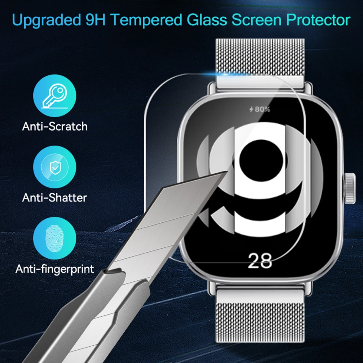 Tempered Glass for Xiaomi Redm - Watch Redmi recension och pris