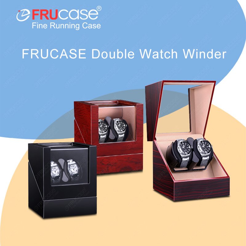 FRUCASE Double Watch Winder Fo - Watch Winder Single recension och pris