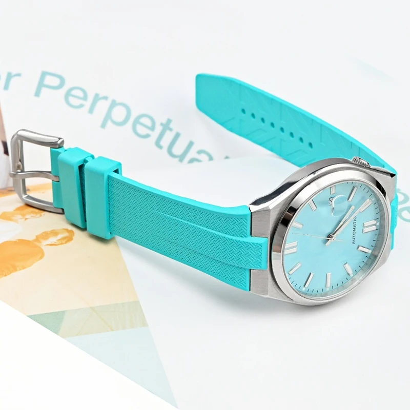 FKM Fluoro Rubber Watch Strap  - Citizen Watch Tsuyosa recension och pris
