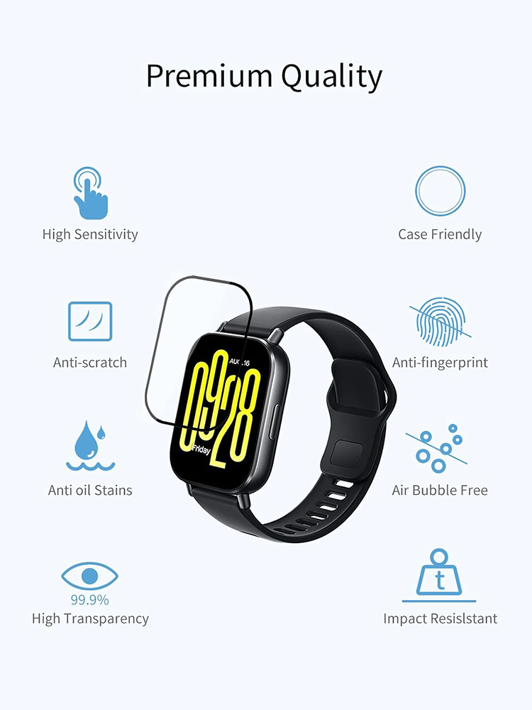 Screen Protector for Redmi Wat - Watch Redmi recension och pris