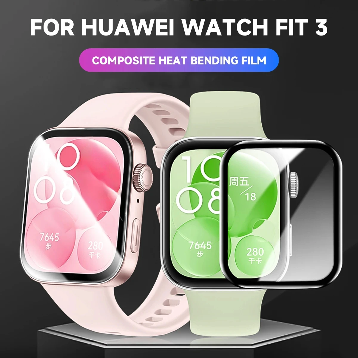 3D Screen Protector for Huawei - Smartwatch Watch Huawei recension och pris