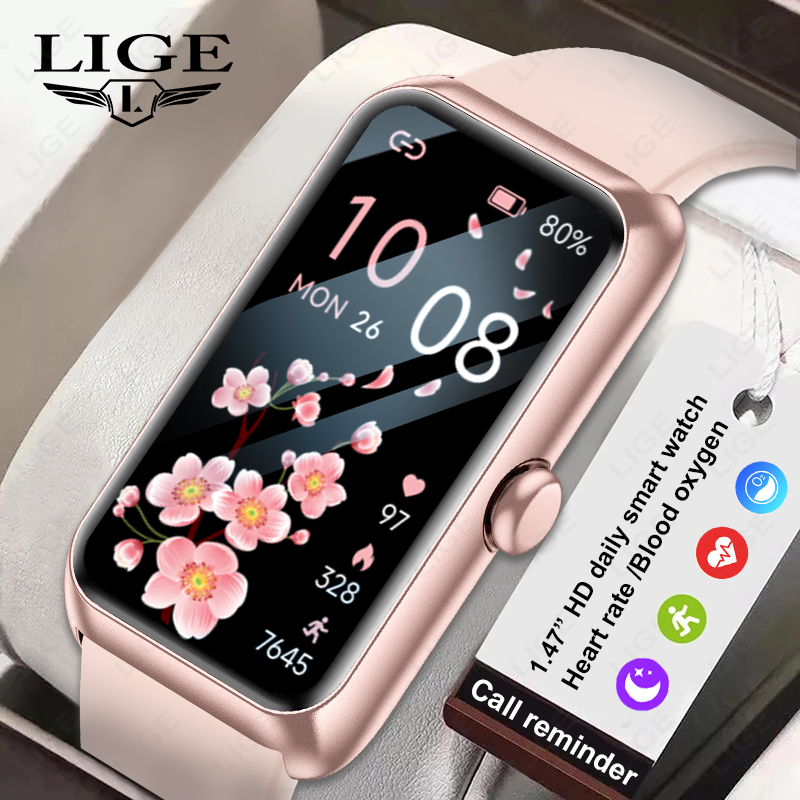 LIGE New Fashion Ladies Smart  - Smartwatch Ladies Watches For Women recension och pris