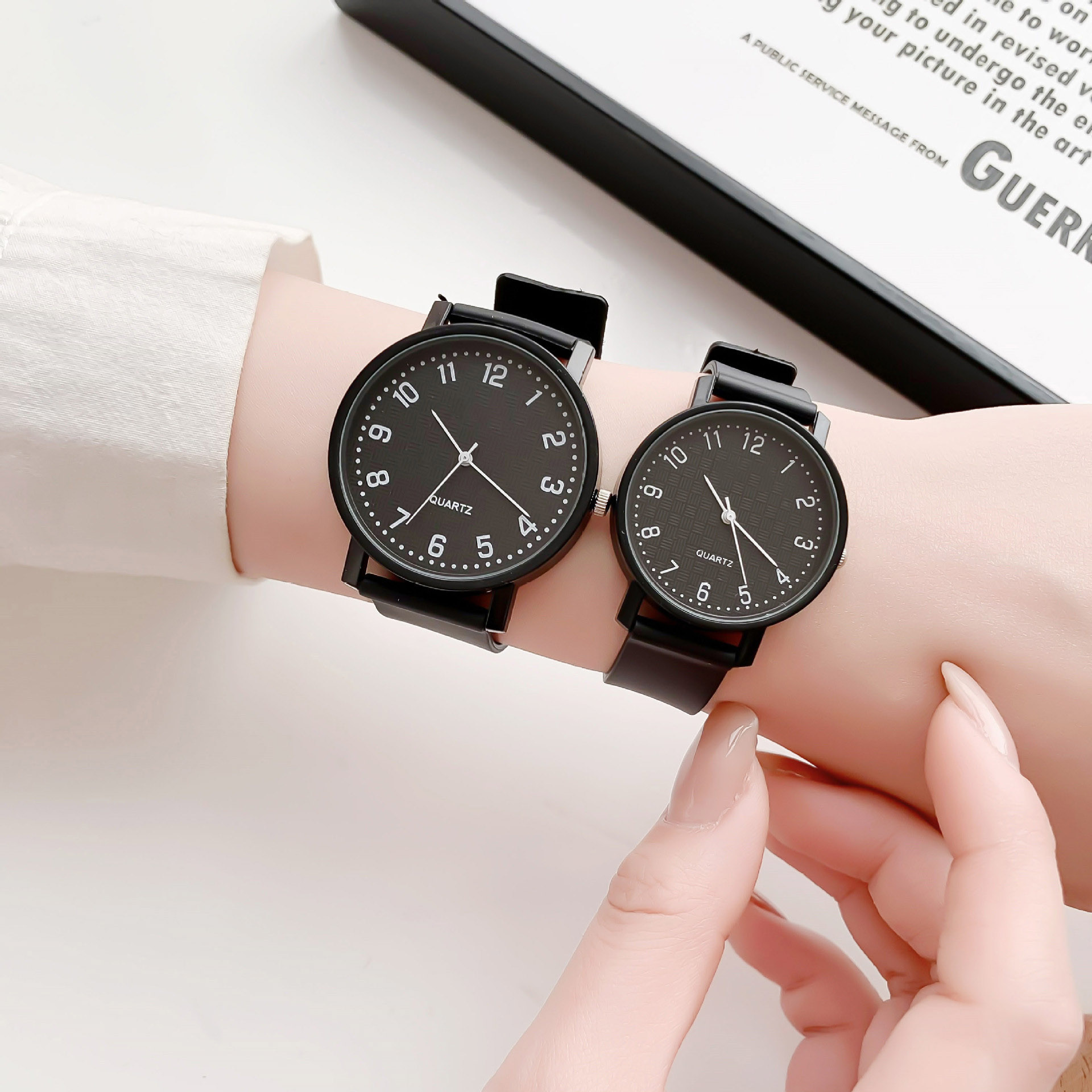 Simple Black Watch Quartz Watc - Ladies Fashion Watch recension och pris